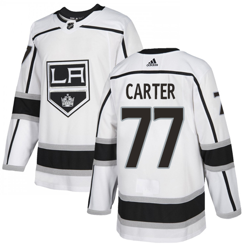 Los Angeles Kings #77 Jeff Carter White Road Authentic Stitched Youth Jersey Youth cheap jerseys for sale - CheapJerseys.Shop