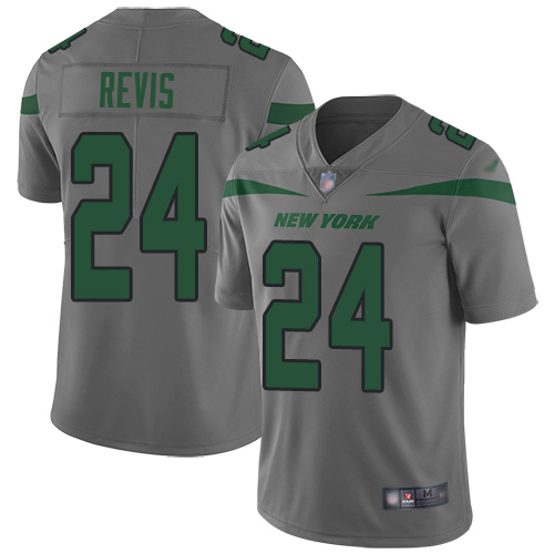Jets #24 Darrelle Revis Gray Youth Stitched Limited Inverted Legend Jersey cheap jerseys for sale - CheapJerseys.Shop