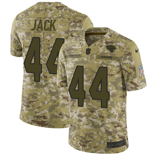 Jacksonville Jaguars #44 Myles Jack Camo Youth Stitched Limited 2018 Salute to Service Jersey Youth cheap jerseys for sale - CheapJerseys.Shop