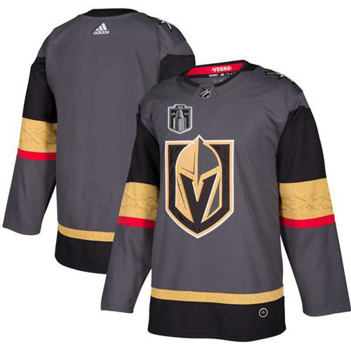 Golden Knights Blank Grey Youth 2023 Stanley Cup Final Patch Home Authentic Stitched Jersey cheap jerseys for sale - CheapJerseys.Shop