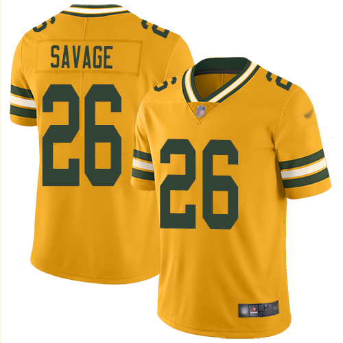 Packers #26 Darnell Savage Yellow Youth Stitched Limited Rush Jersey cheap jerseys for sale - CheapJerseys.Shop
