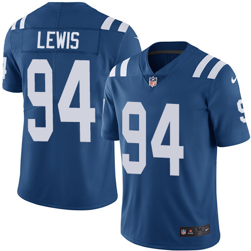 Indianapolis Colts #94 Tyquan Lewis Royal Blue Team Color Men's Stitched Vapor Untouchable Limited Jersey Men's cheap jerseys for sale - CheapJerseys.Shop