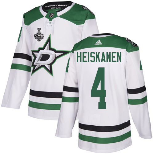 Dallas Stars #4 Miro Heiskanen White Road Authentic Youth 2020 Stanley Cup Final Stitched Jersey Youth cheap jerseys for sale - CheapJerseys.Shop