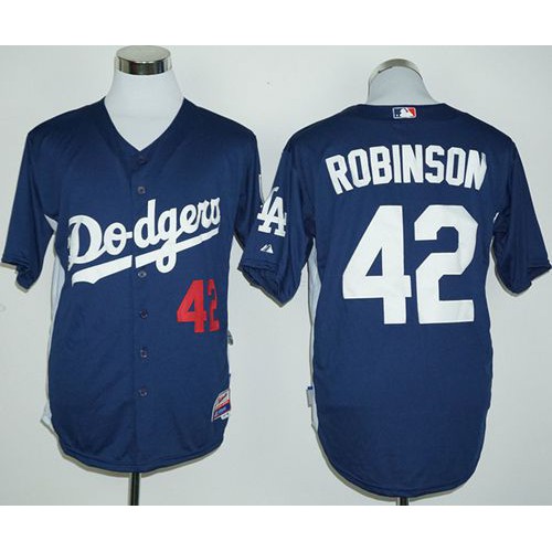Los Angeles Dodgers #42 Jackie Robinson Navy Blue Cooperstown Stitched Jersey Men's cheap jerseys for sale - CheapJerseys.Shop