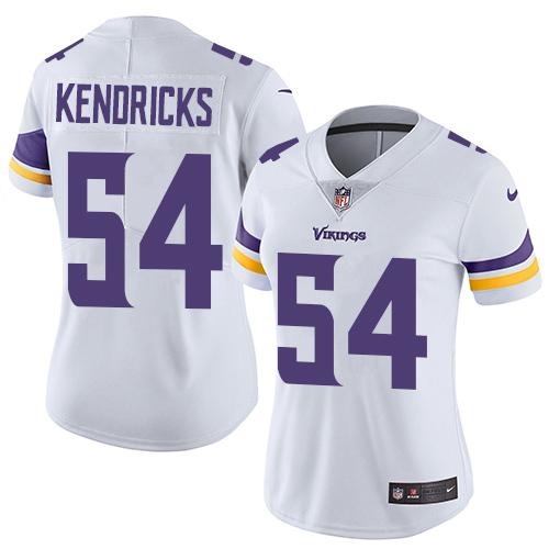 Minnesota Vikings #54 Eric Kendricks White Women's Stitched Vapor Untouchable Limited Jersey Womens cheap jerseys for sale - CheapJerseys.Shop