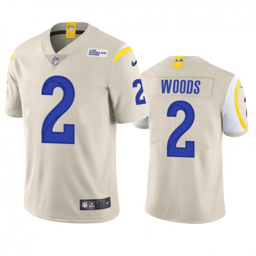 Los Angeles Los Angeles Rams #2 Robert Woods Men's Vapor Limited Jersey - Bone Men's cheap jerseys for sale - CheapJerseys.Shop