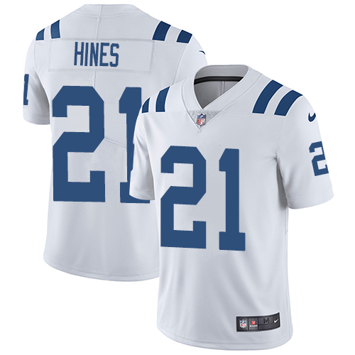 Indianapolis Colts #21 Nyheim Hines White Men's Stitched Vapor Untouchable Limited Jersey Men's cheap jerseys for sale - CheapJerseys.Shop