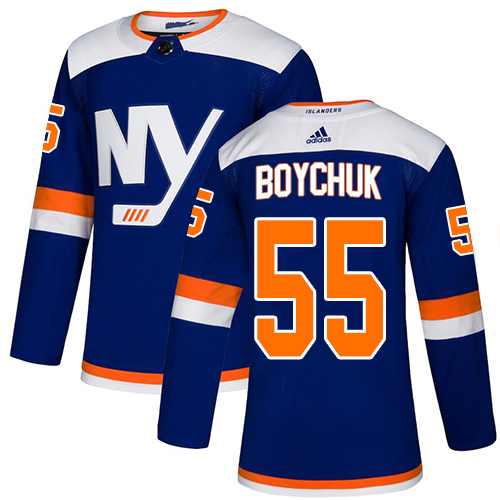 New York Islanders #55 Johnny Boychuk Blue Authentic Alternate Stitched Jersey Men's cheap jerseys for sale - CheapJerseys.Shop