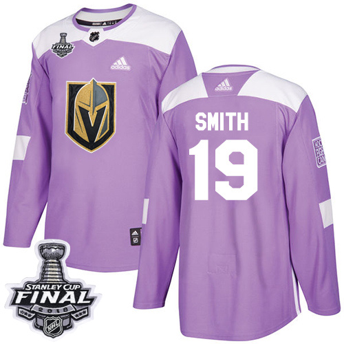 Golden Vegas Golden Knights #19 Reilly Smith Purple Authentic Fights Cancer 2018 Stanley Cup Final Stitched Youth Jersey Youth cheap jerseys for sale - CheapJerseys.Shop