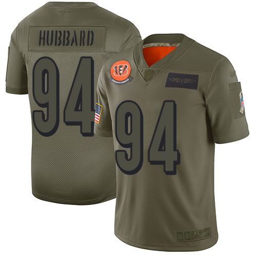 Bengals #94 Sam Hubbard Camo Men's Stitched Limited 2019 Salute To Service Jersey cheap jerseys for sale - CheapJerseys.Shop