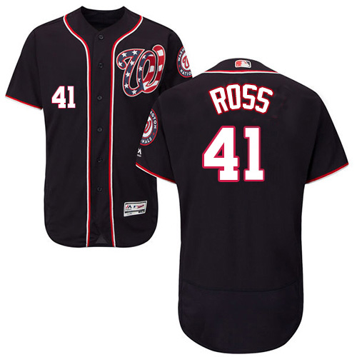 Washington Nationals #41 Joe Ross Navy Blue Flexbase Authentic Collection Stitched Jersey Men's cheap jerseys for sale - CheapJerseys.Shop