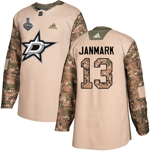 Dallas Stars #13 Mattias Janmark Camo Authentic 2017 Veterans Day Youth 2020 Stanley Cup Final Stitched Jersey Youth cheap jerseys for sale - CheapJerseys.Shop