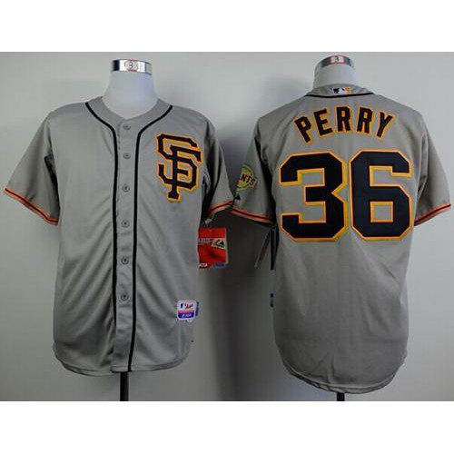 San Francisco Giants #36 Gaylord Perry Grey Cool Base Stitched Jersey Men's cheap jerseys for sale - CheapJerseys.Shop