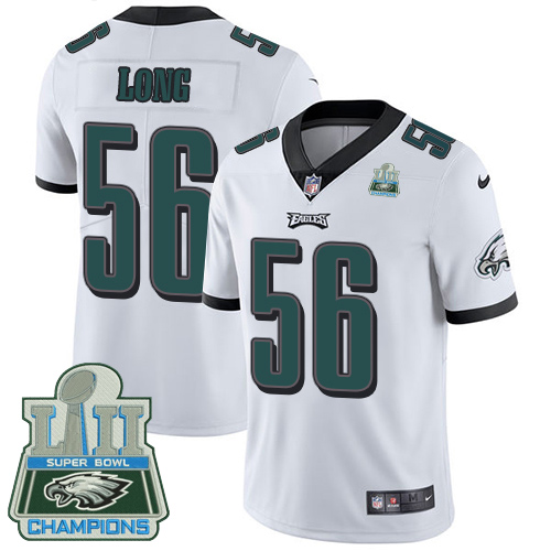 Philadelphia Eagles #56 Chris Long White Super Bowl LII Champions Youth Stitched Vapor Untouchable Limited Jersey Youth cheap jerseys for sale - CheapJerseys.Shop