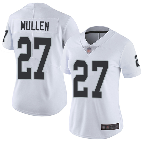 Las Vegas Raiders #27 Trayvon Mullen White Women's Stitched Vapor Untouchable Limited Jersey Womens cheap jerseys for sale - CheapJerseys.Shop