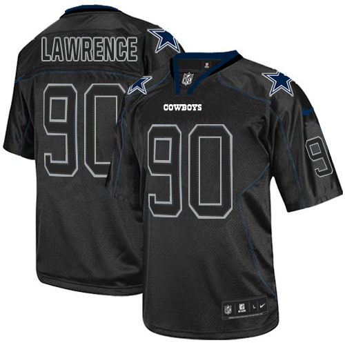 Cowboys #90 Demarcus Lawrence Lights Out Black Men's Stitched Elite Jersey cheap jerseys for sale - CheapJerseys.Shop