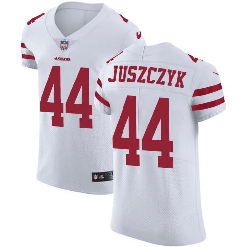 49ers #44 Kyle Juszczyk White Men's Stitched Vapor Untouchable Elite Jersey cheap jerseys for sale - CheapJerseys.Shop