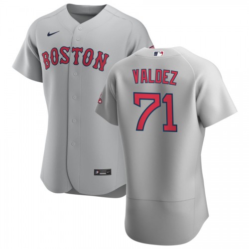 Boston Boston Red Sox #71 Phillips Valdez Men's Gray Road 2020 Authentic Team Jersey Men's cheap jerseys for sale - CheapJerseys.Shop