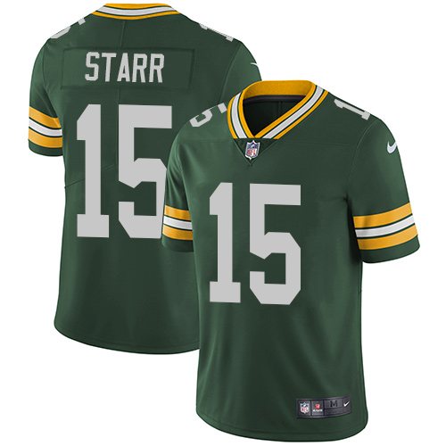 Packers #15 Bart Starr Green Team Color Youth Stitched Vapor Untouchable Limited Jersey cheap jerseys for sale - CheapJerseys.Shop