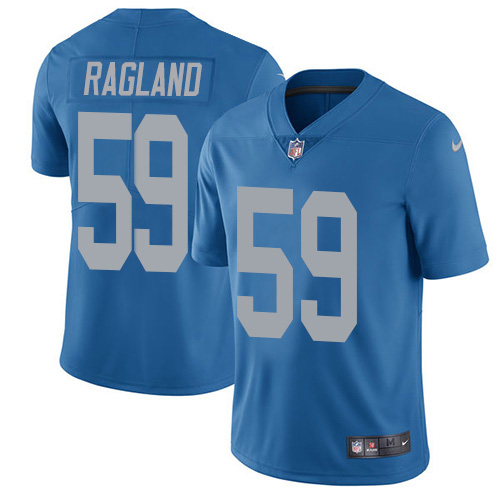 Detroit Lions #59 Reggie Ragland Blue Throwback Youth Stitched Vapor Untouchable Limited Jersey Youth cheap jerseys for sale - CheapJerseys.Shop