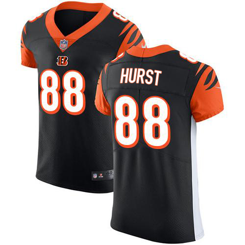 Bengals #88 Hayden Hurst Black Team Color Men's Stitched Vapor Untouchable Elite Jersey cheap jerseys for sale - CheapJerseys.Shop