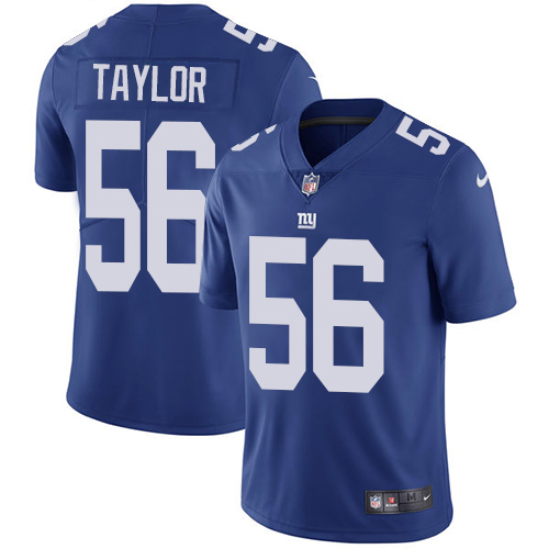 Giants #56 Lawrence Taylor Royal Blue Team Color Men's Stitched Vapor Untouchable Limited Jersey cheap jerseys for sale - CheapJerseys.Shop
