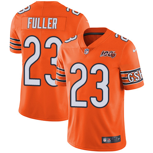 Chicago Bears #23 Kyle Fuller Orange Men's 100th Season Stitched Limited Rush Jersey Men's cheap jerseys for sale - CheapJerseys.Shop