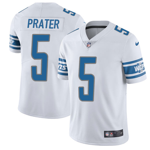 Detroit Lions #5 Matt Prater White Youth Stitched Vapor Untouchable Limited Jersey Youth cheap jerseys for sale - CheapJerseys.Shop