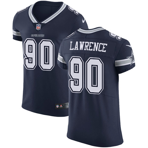 Cowboys #90 Demarcus Lawrence Navy Blue Team Color Men's Stitched Vapor Untouchable Elite Jersey cheap jerseys for sale - CheapJerseys.Shop