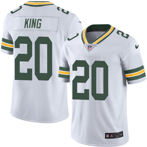 Green Bay Packers #20 Kevin King White Men's Stitched Vapor Untouchable Limited Jersey Men's cheap jerseys for sale - CheapJerseys.Shop