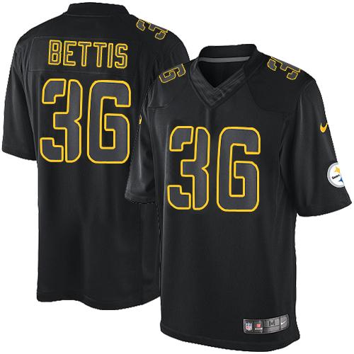 Steelers #36 Jerome Bettis Black Men's Stitched Impact Limited Jersey cheap jerseys for sale - CheapJerseys.Shop