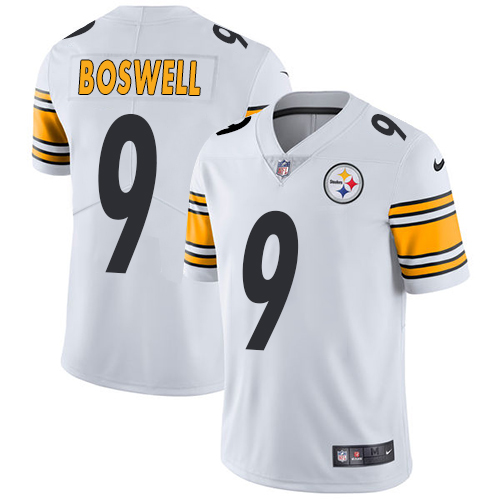 Pittsburgh Steelers #9 Chris Boswell White Men's Stitched Vapor Untouchable Limited Jersey Men's cheap jerseys for sale - CheapJerseys.Shop