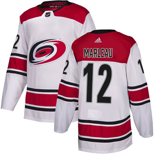 Carolina Hurricanes #12 Patrick Marleau White Road Authentic Stitched Jersey Men's cheap jerseys for sale - CheapJerseys.Shop