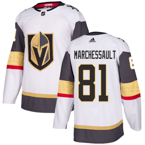 Golden Vegas Golden Knights #81 Jonathan Marchessault White Road Authentic Stitched Youth Jersey Youth cheap jerseys for sale - CheapJerseys.Shop