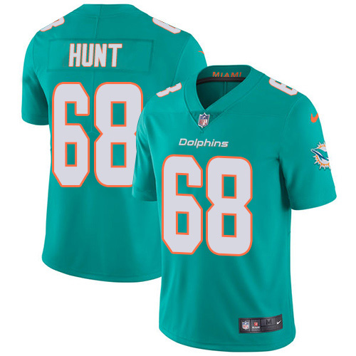 Miami Dolphins #68 Robert Hunt Aqua Green Team Color Youth Stitched Vapor Untouchable Limited Jersey Youth cheap jerseys for sale - CheapJerseys.Shop