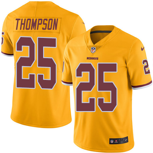 Washington Commanders #25 Chris Thompson Gold Men's Stitched Limited Rush Jersey Men's cheap jerseys for sale - CheapJerseys.Shop