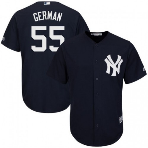 New York Yankees #55 Domingo German Navy Blue New Cool Base Stitched Youth Jersey Youth cheap jerseys for sale - CheapJerseys.Shop