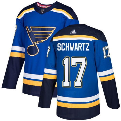 St. Louis Blues #17 Jaden Schwartz Blue Home Authentic Stitched Youth Jersey Youth cheap jerseys for sale - CheapJerseys.Shop