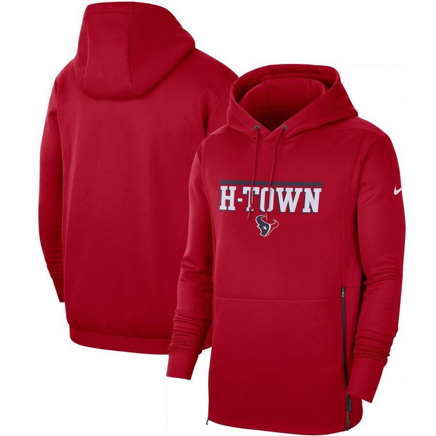 Houston Texans Sideline Local Performance Pullover Hoodie Red cheap jerseys for sale - CheapJerseys.Shop