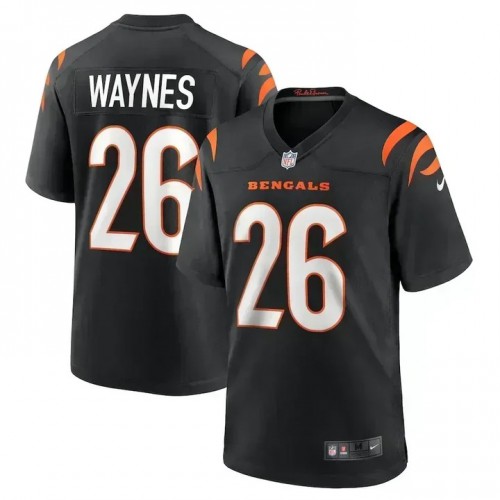 Cincinnati Cincinnati Bengals #26 Trae Waynes Black Alternate Game Jersey Men's cheap jerseys for sale - CheapJerseys.Shop