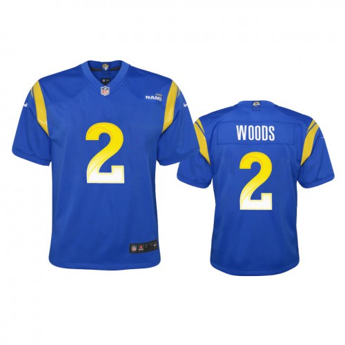 Los Angeles Los Angeles Rams #2 Robert Woods Youth Game Jersey - Royal Youth cheap jerseys for sale - CheapJerseys.Shop