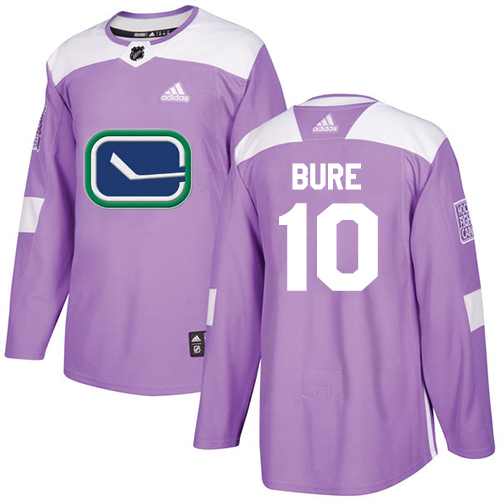 Vancouver Canucks #10 Pavel Bure Purple Authentic Fights Cancer Stitched Jersey Men's cheap jerseys for sale - CheapJerseys.Shop