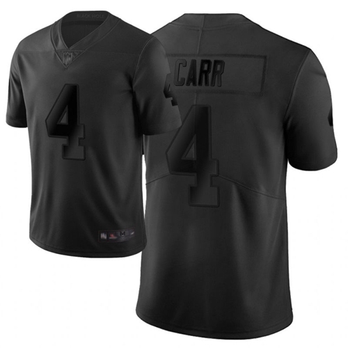 Raiders #4 Derek Carr Black Men's Stitched Limited City Edition Jersey cheap jerseys for sale - CheapJerseys.Shop