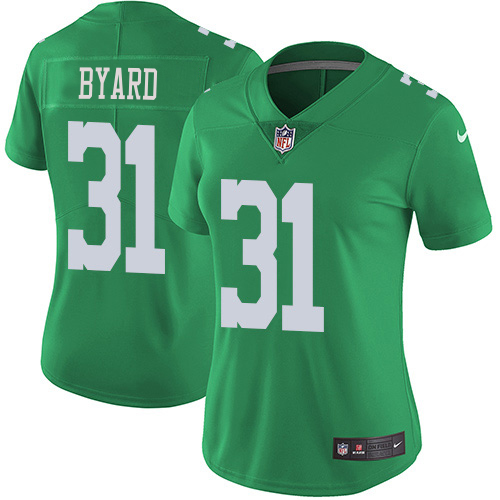Eagles #31 Kevin Byard Green Women's Stitched Limited Rush Jersey cheap jerseys for sale - CheapJerseys.Shop