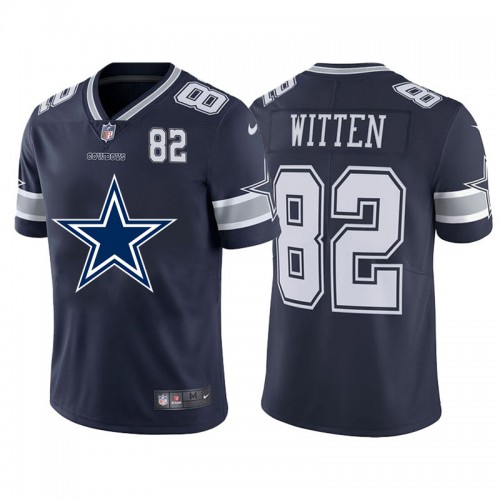 Dallas Dallas Cowboys #82 Jason Witten Navy Blue Men's Big Team Logo Player Vapor Limited Jersey Men's cheap jerseys for sale - CheapJerseys.Shop