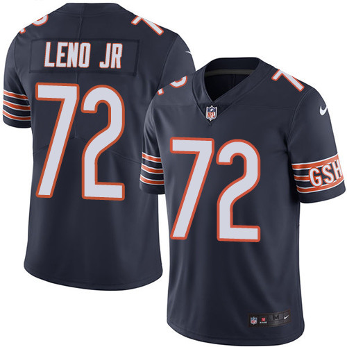 Chicago Bears #72 Charles Leno Jr Navy Blue Team Color Men's Stitched Vapor Untouchable Limited Jersey Men's cheap jerseys for sale - CheapJerseys.Shop