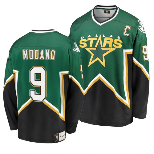 Dallas Dallas Stars #9 Mike Modano Kelly Green Heritage Premier Retired Player Jersey Men's cheap jerseys for sale - CheapJerseys.Shop