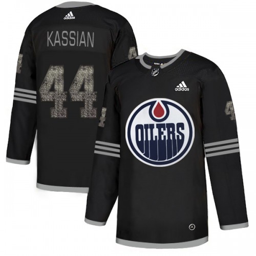 Edmonton Oilers #44 Zack Kassian Black Authentic Classic Stitched Jersey Men's cheap jerseys for sale - CheapJerseys.Shop