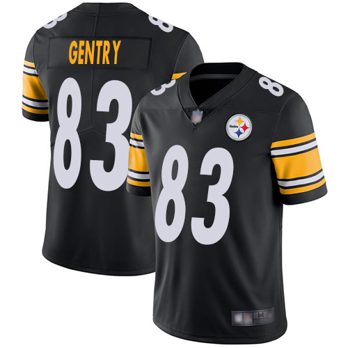 Pittsburgh Steelers #83 Zach Gentry Black Team Color Men's Stitched Vapor Untouchable Limited Jersey Men's cheap jerseys for sale - CheapJerseys.Shop