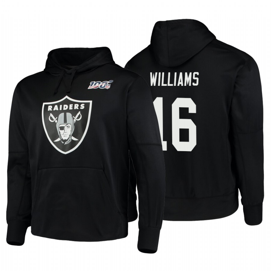 Las Vegas Raiders #16 Tyrell Williams 100 Primary Logo Circuit Name & Number Pullover Hoodie Black cheap jerseys for sale - CheapJerseys.Shop